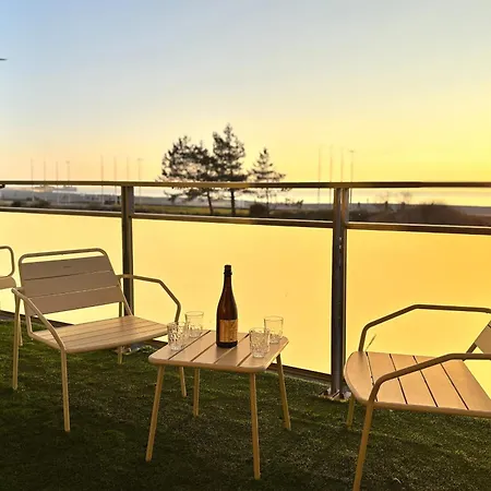Апартаменты Le Pop Art' - Terrasse Great Sea View And Parking Гавр