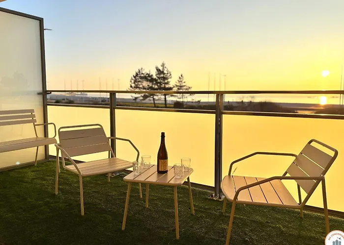 アパート Le Pop Art' - Terrasse Great Sea View And Parking ル・アーヴル